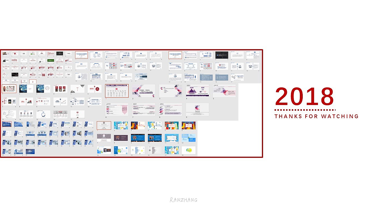 2018屁屁踢作品集 RANZHANG（图ZMTQyMTA0NDM2） - PPT/Keynote - 站酷设计师Wintsea原创素材 - 站酷ZCOOL