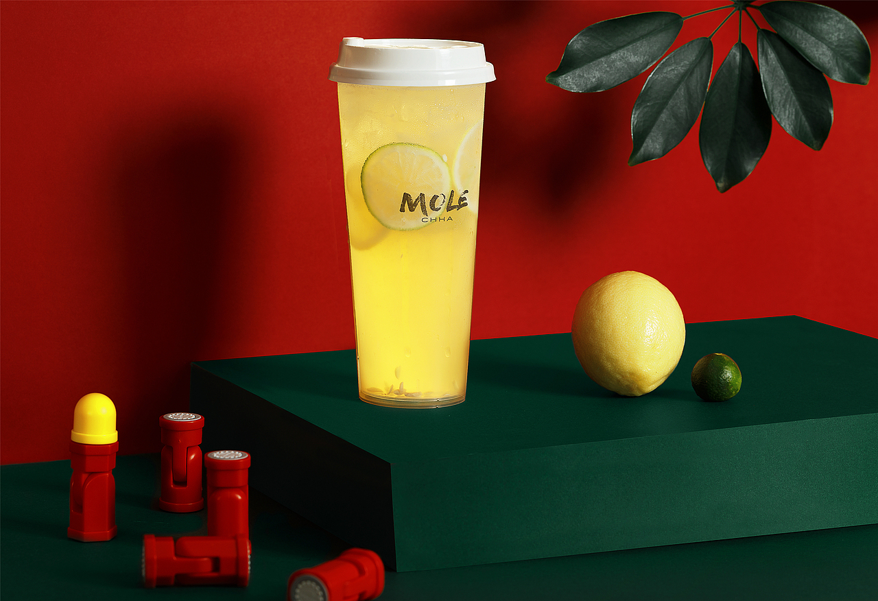 饮品形象推广-摩乐MOLE CHHA（图ZOTY4NDUyMTI=） - 产品摄影 - 站酷设计师鱼尾蜂原创素材 - 站酷ZCOOL