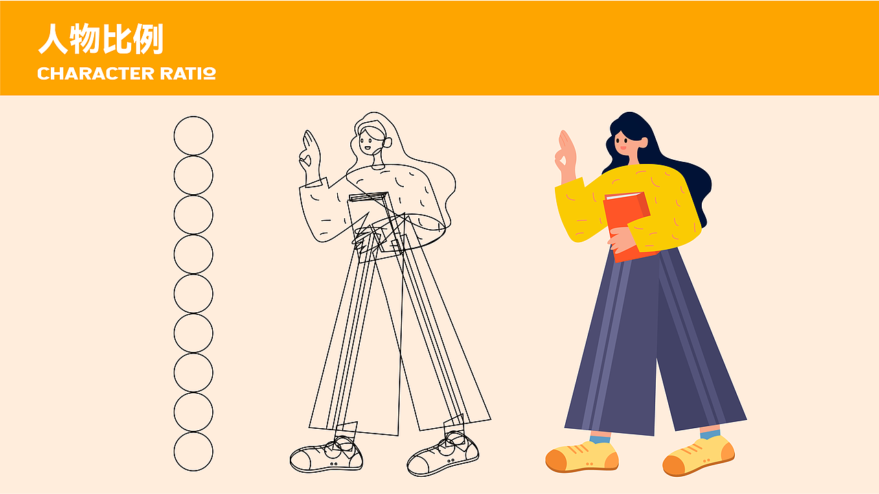 扁平化人物情绪版