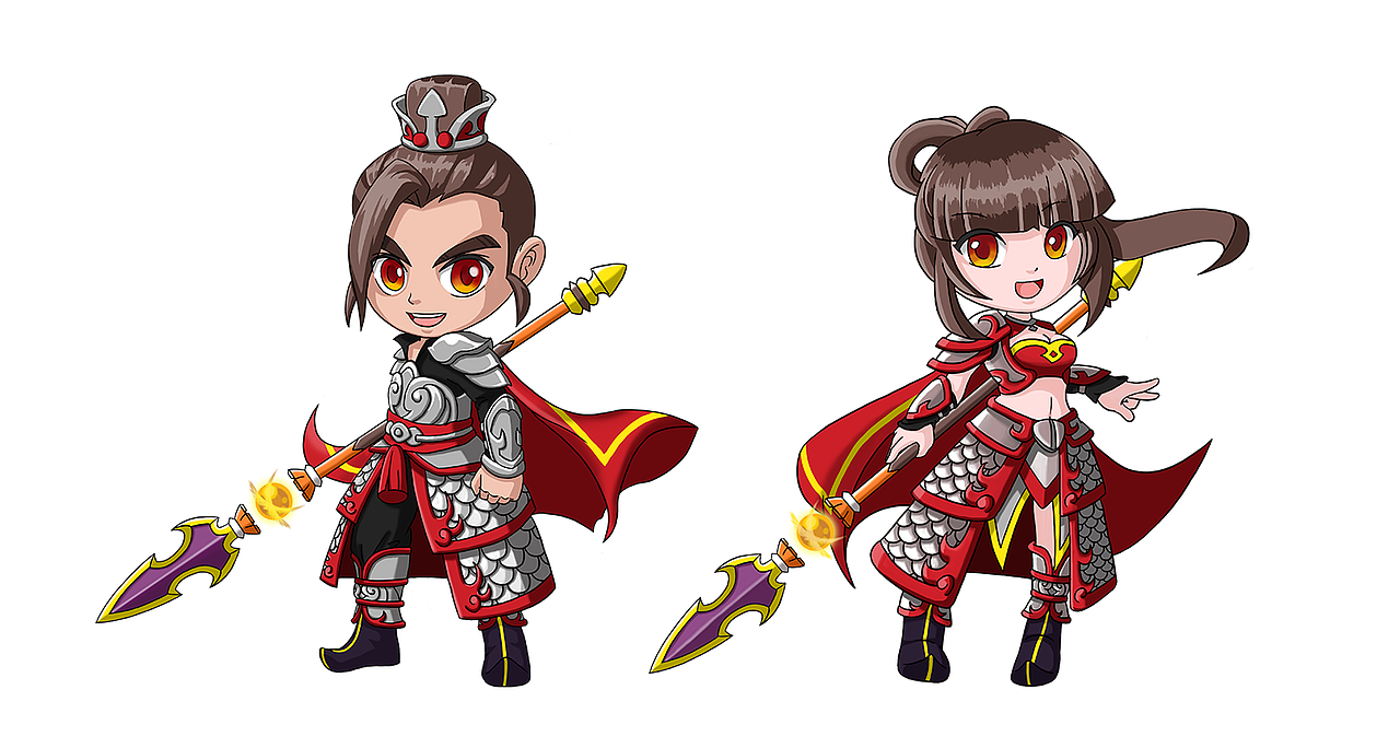 水浒q传道具与人物原画