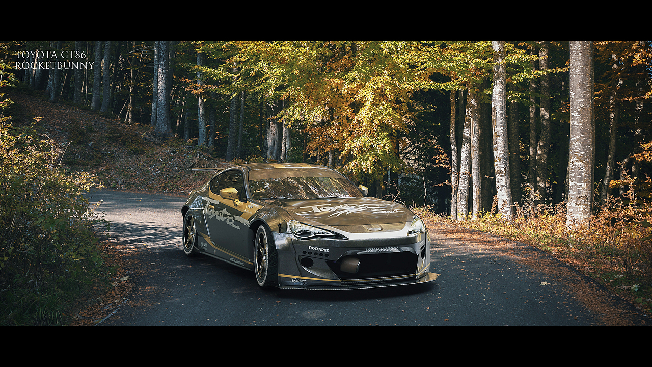 TOYOTA GT86 RocketBunny - 丰田火箭兔宽体改装