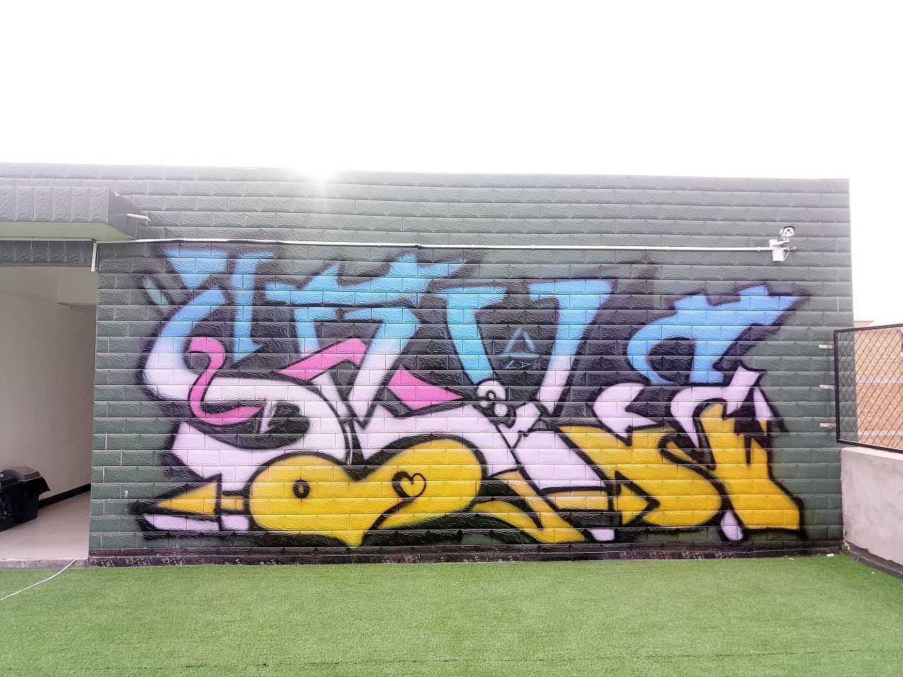 万科涂鸦墙绘设计（图ZMTM0OTI3NTI4） - 艺术插画 - 站酷设计师匠心彩绘刘海乐原创素材 - 站酷ZCOOL