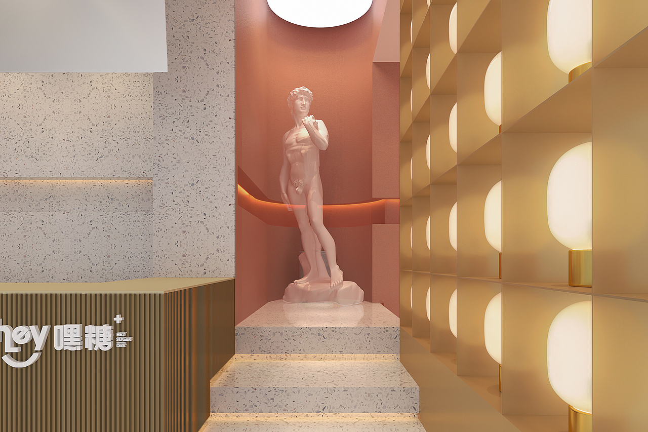 HEY SUGAR PLUS 奶茶概念店（图ZMTUzMzI4MzM2） - 家装设计 - 站酷设计师ct360原创素材 - 站酷ZCOOL