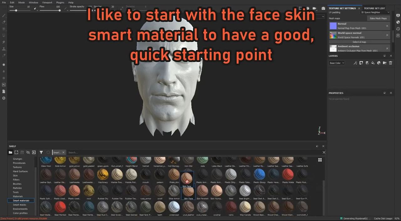 角色皮肤贴图绘制