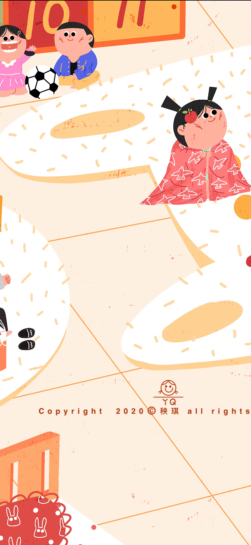 幼稚园的故事03（图ZMjEwNjEzNjI0） - 儿童插画 - 站酷设计师秧琪yoki原创素材 - 站酷ZCOOL