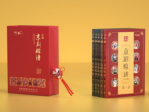 京剧脸谱包装