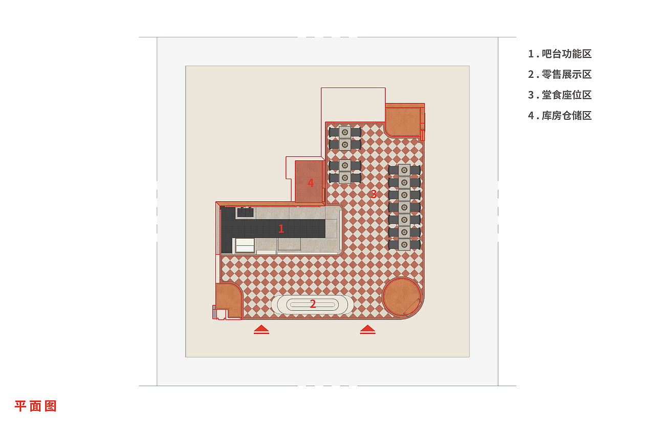 T9西岸凤巢AI PLAZA店×SMOO | 茶饮零售（图ZMjg1MDA2ODgw） - 商业空间设计 - 站酷设计师Armin阿民原创素材 - 站酷ZCOOL