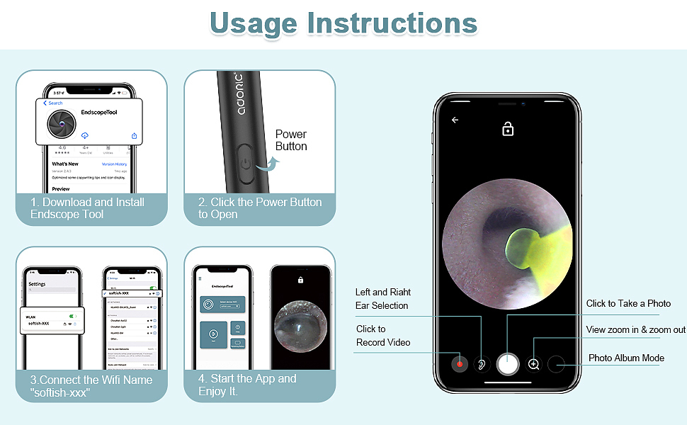 亚马逊A+-耳垢清除工具