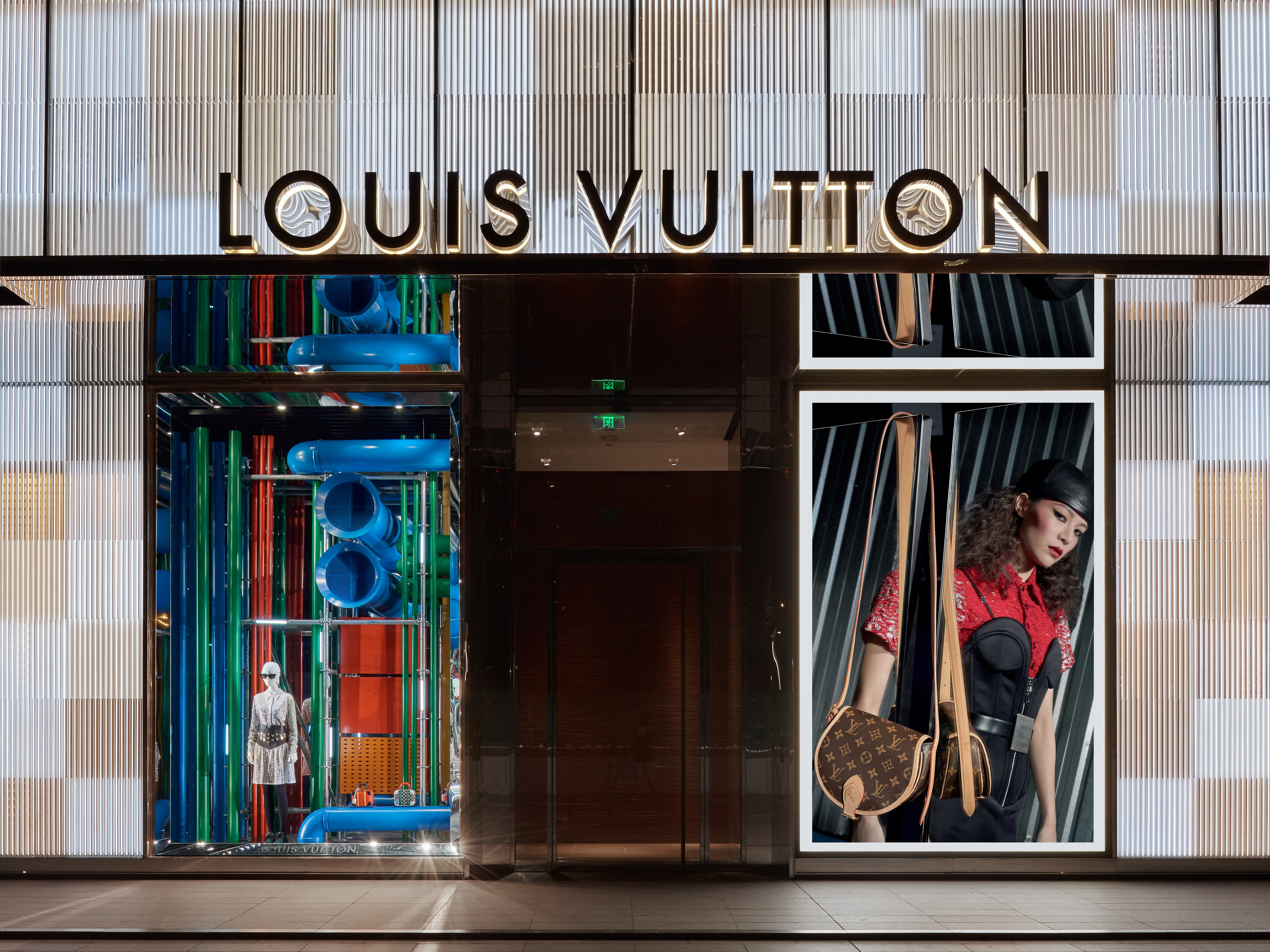 byb出品北京路易威登之家2019aw全新橱窗拍摄