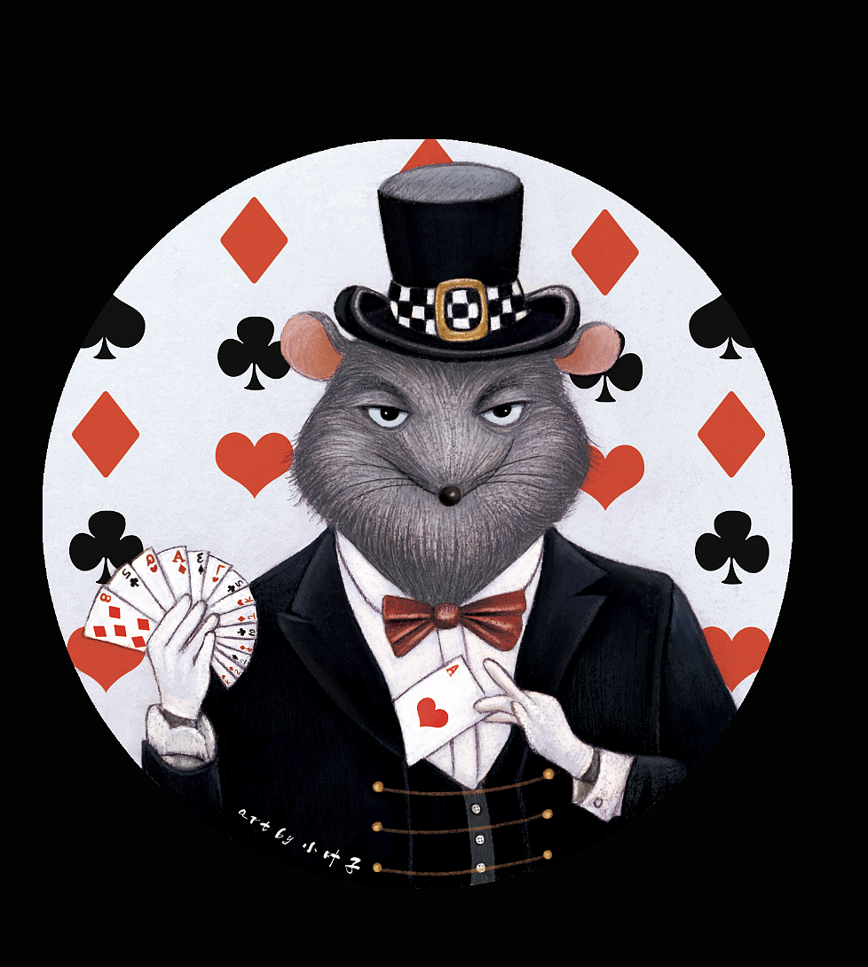 魔术鼠,海盗鼠|插画|商业插画|little叶子 - 原创作品 - 站酷 (zcool)