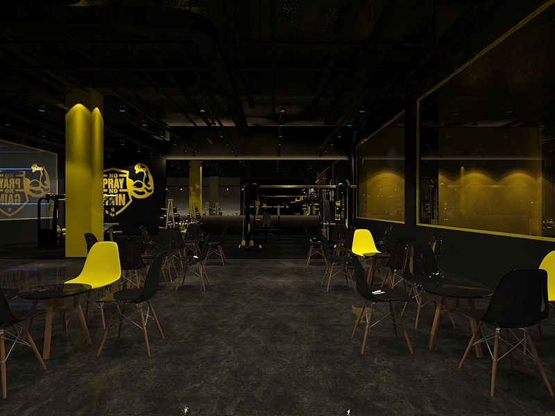 健尚健身品牌空间设计