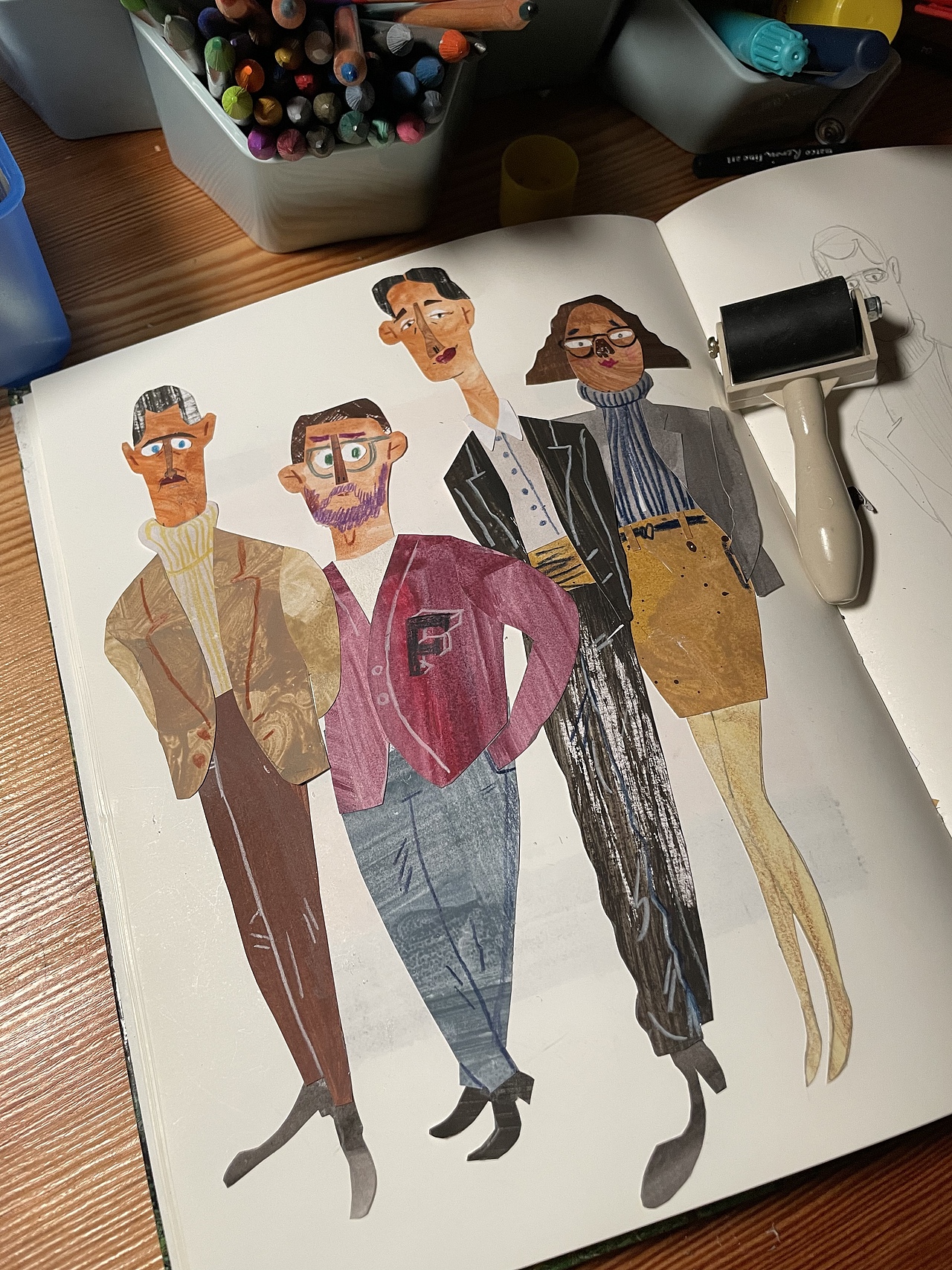 【拼贴】人物设计合集