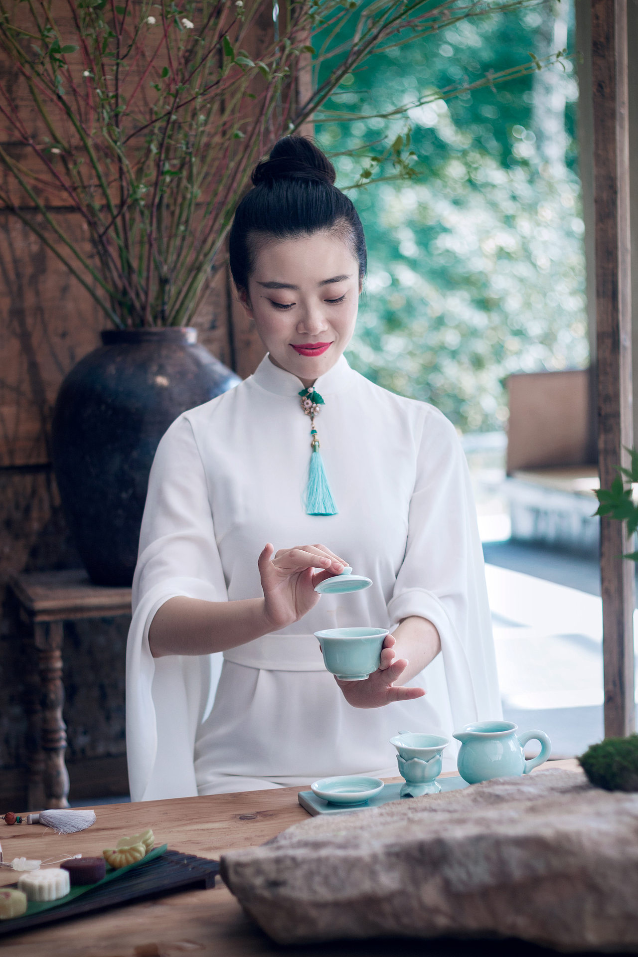 中式生活美学课程——茶道（图ZMTI1MDU4MjIw） - 人像摄影 - 站酷设计师sunny_程原创素材 - 站酷ZCOOL