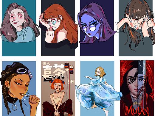 每日一练第100天啦~~~（个人主页-ZMzc0NjEwMTI=） - 创作习作 - 站酷设计师方小葵原创素材 - 站酷ZCOOL