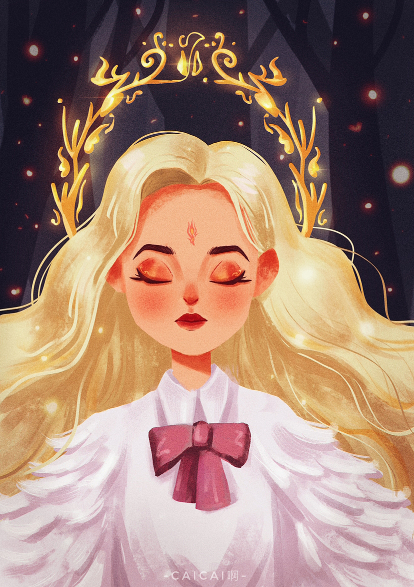 童话风插画合集（图ZMzIzNTM3NTE2） - 儿童插画 - 站酷设计师CAICAI菜梦大原创素材 - 站酷ZCOOL