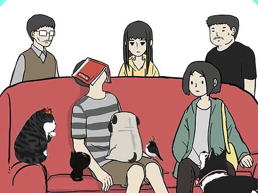 读书不会使我快乐，但使我健康