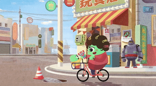 你是骑行侠,还是骑行杀?(图ZMTIzNzY3MTEy) - 动画片 - 站酷设计师INFINI映纷创意原创素材 - 站酷ZCOOL