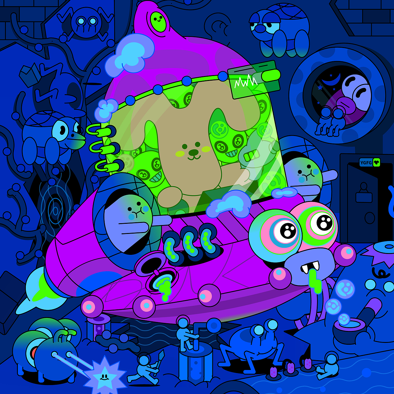 野狗富贵丨2020插画作品