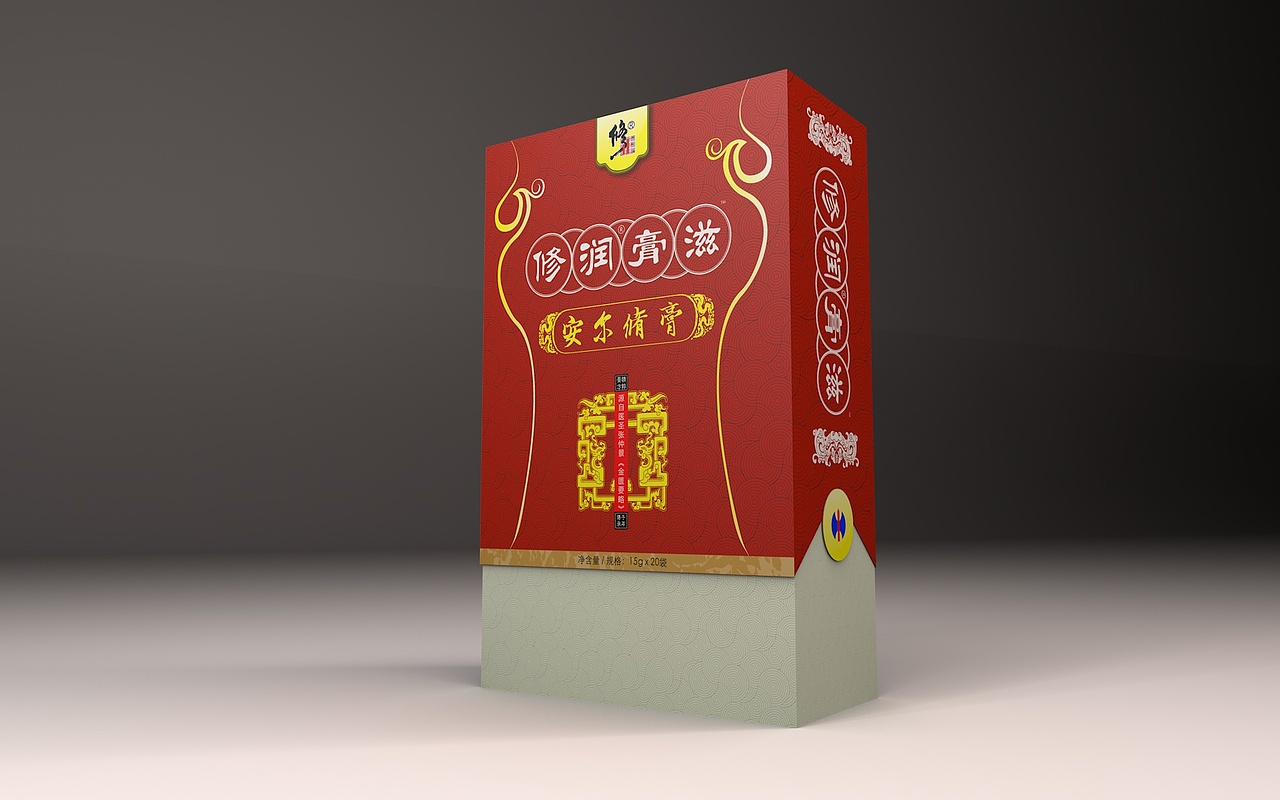 修正包装盒设计