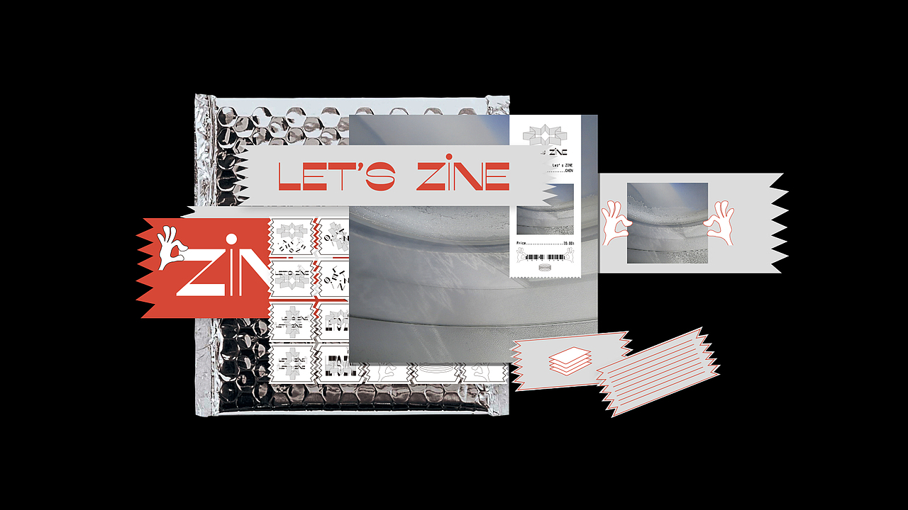 「Let's Zine」（图ZMjIyNzA3OTE2） - 品牌 - 站酷设计师太空罐头原创素材 - 站酷ZCOOL