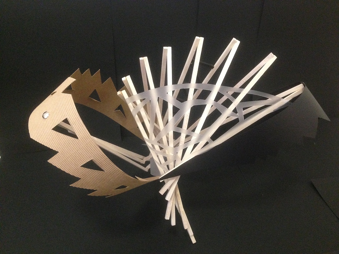 原创抽象建筑空间模型--结构主义--后现代主义