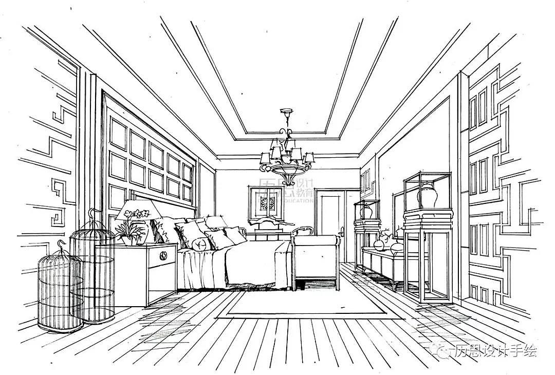 设计手绘教育培训 | 建筑丶景观丶室内丶写生作品赏析