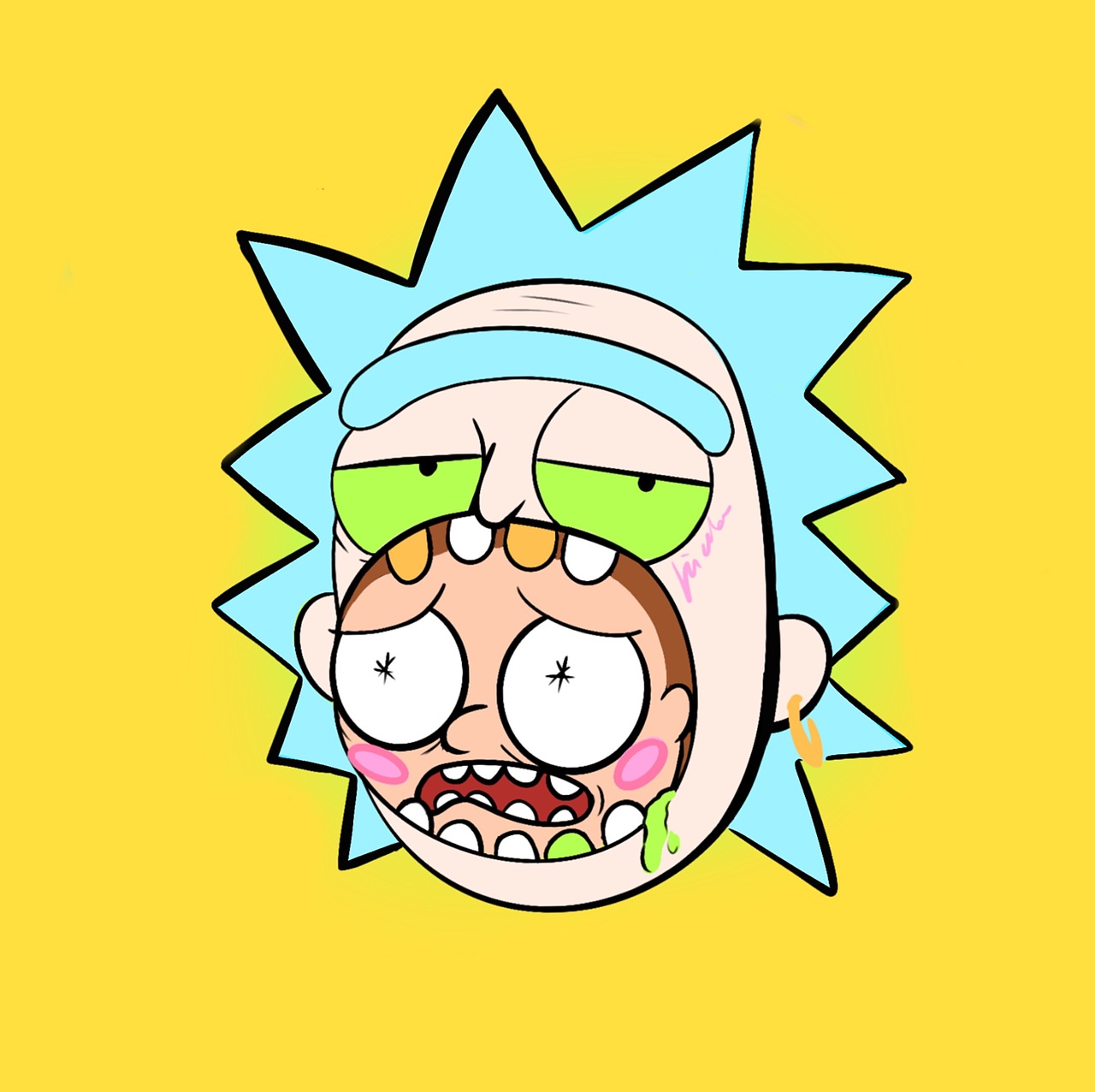 瑞克和莫蒂/Rick and Morty（图ZMjUwMDYxNDQ0） - 其他 - 站酷设计师痘痘周原创素材 - 站酷ZCOOL