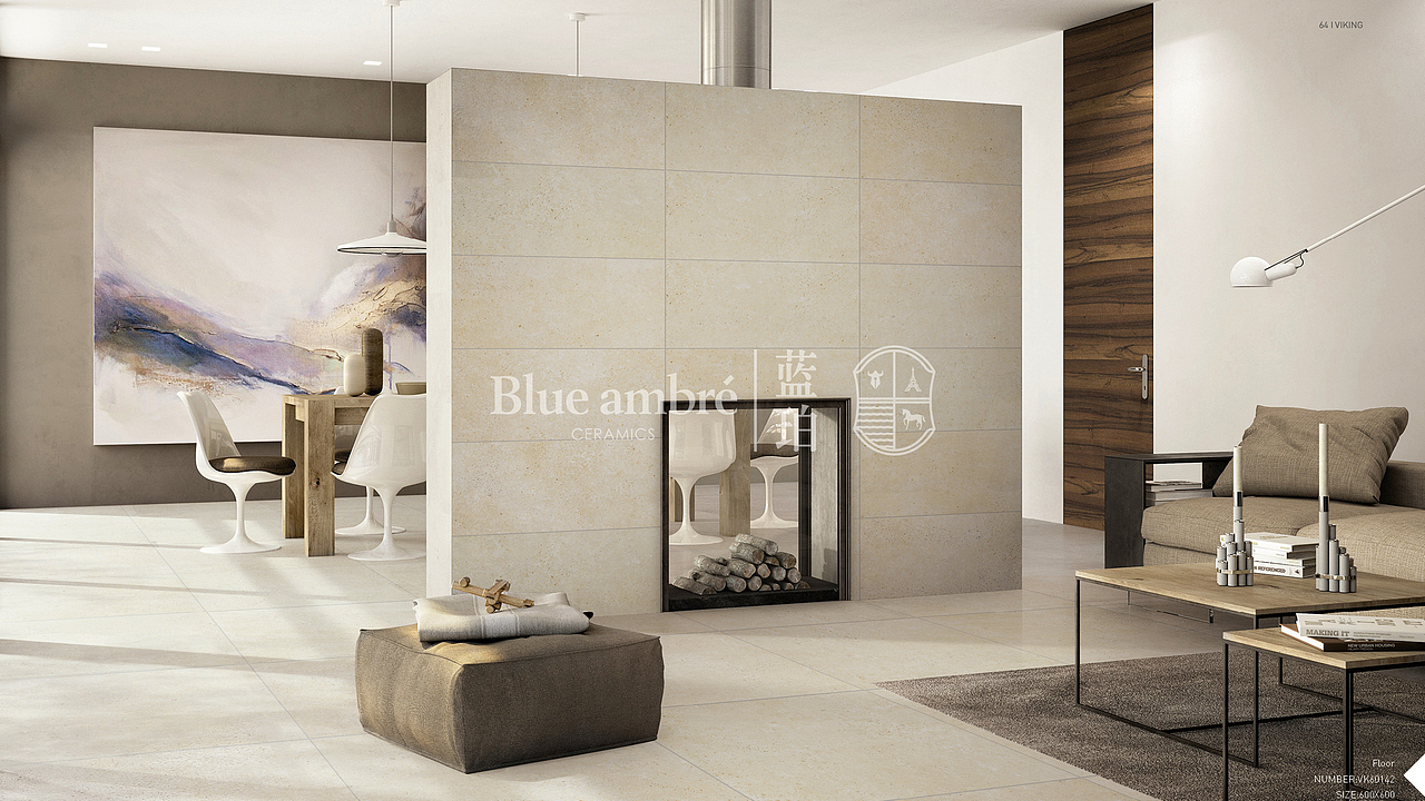 蓝珀瓷砖A系列空间效果图（图ZMTYyODkwMjcy） - 家装设计 - 站酷设计师言兮之原创素材 - 站酷ZCOOL