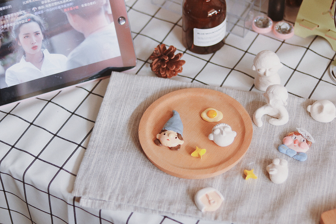 [黏土手作] 最近捏的小泥人（图ZMTUxMzMxMjY4） - 其他手工艺 - 站酷设计师西柚一原创素材 - 站酷ZCOOL