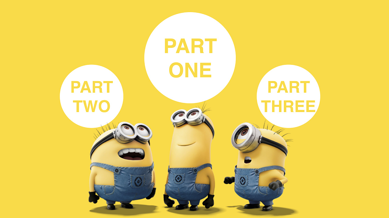 小黄人ppt模板2.