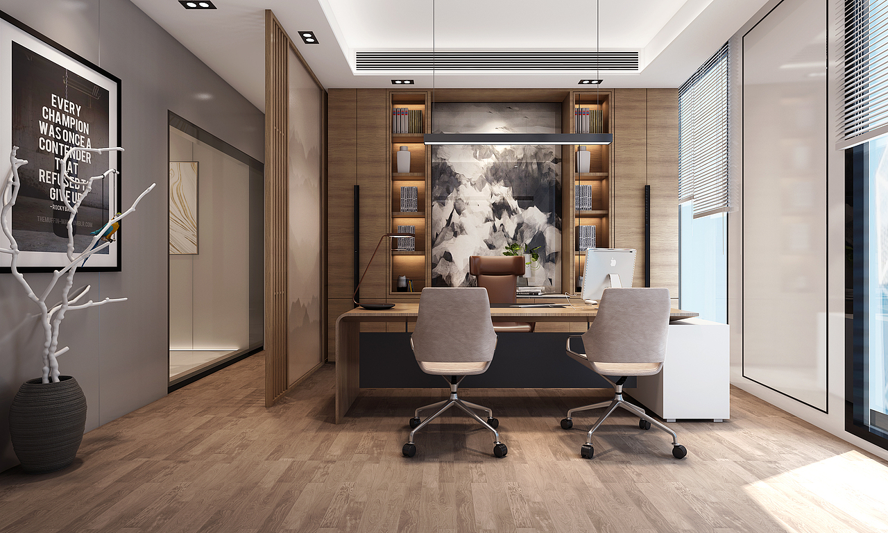 成都将作空间设计作品//成都盛泰联众有限公司办公室（图ZMTk5MzMwODQ4） - 家装设计 - 站酷设计师将作空间设计原创素材 - 站酷ZCOOL