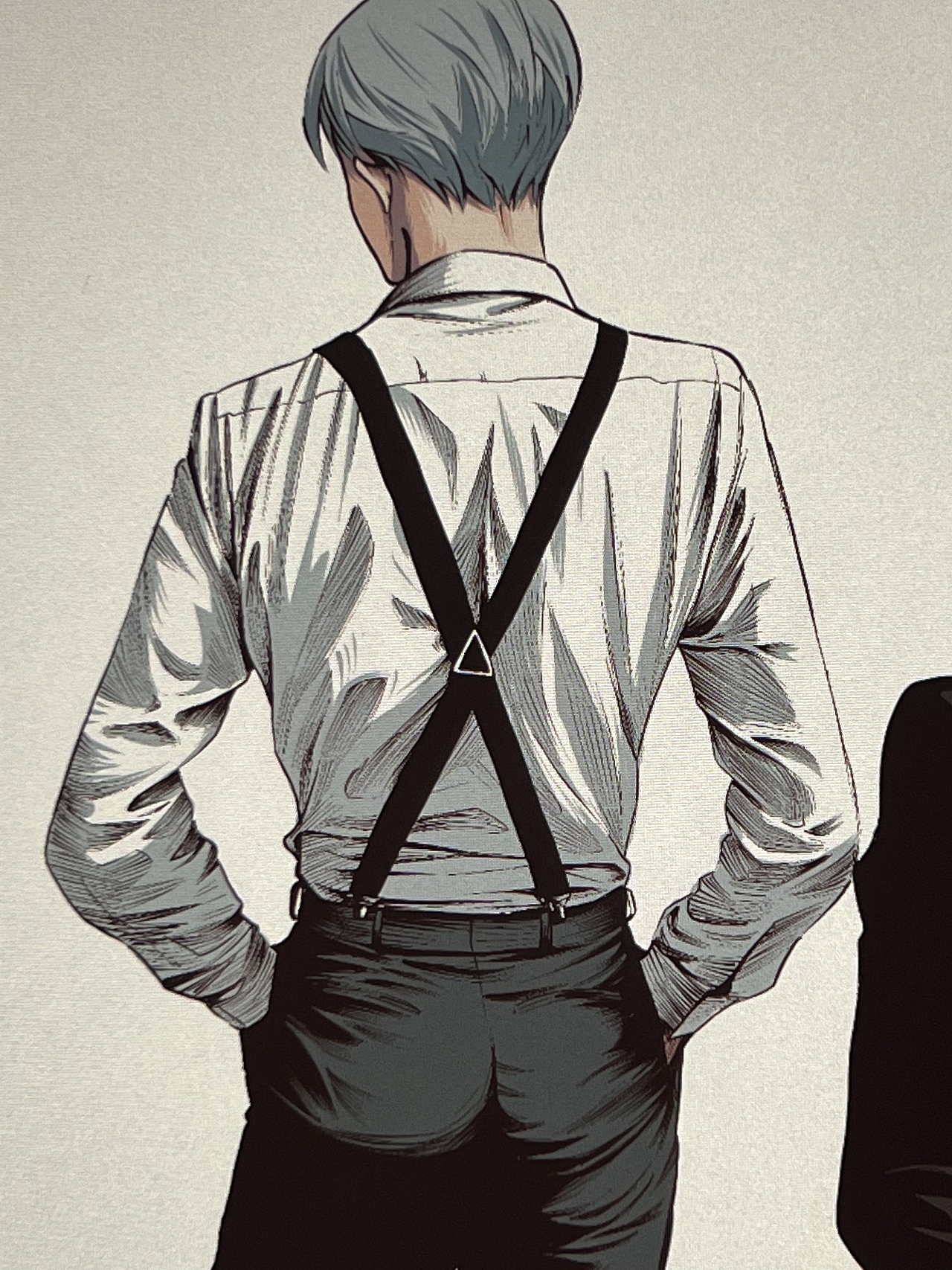 女性凝视 西装主题 漫画风 少年（图ZMjc0OTAwODc2） - 单幅漫画 - 站酷设计师诚星s原创素材 - 站酷ZCOOL