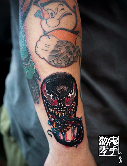 鬼手纹身小鬼店作品