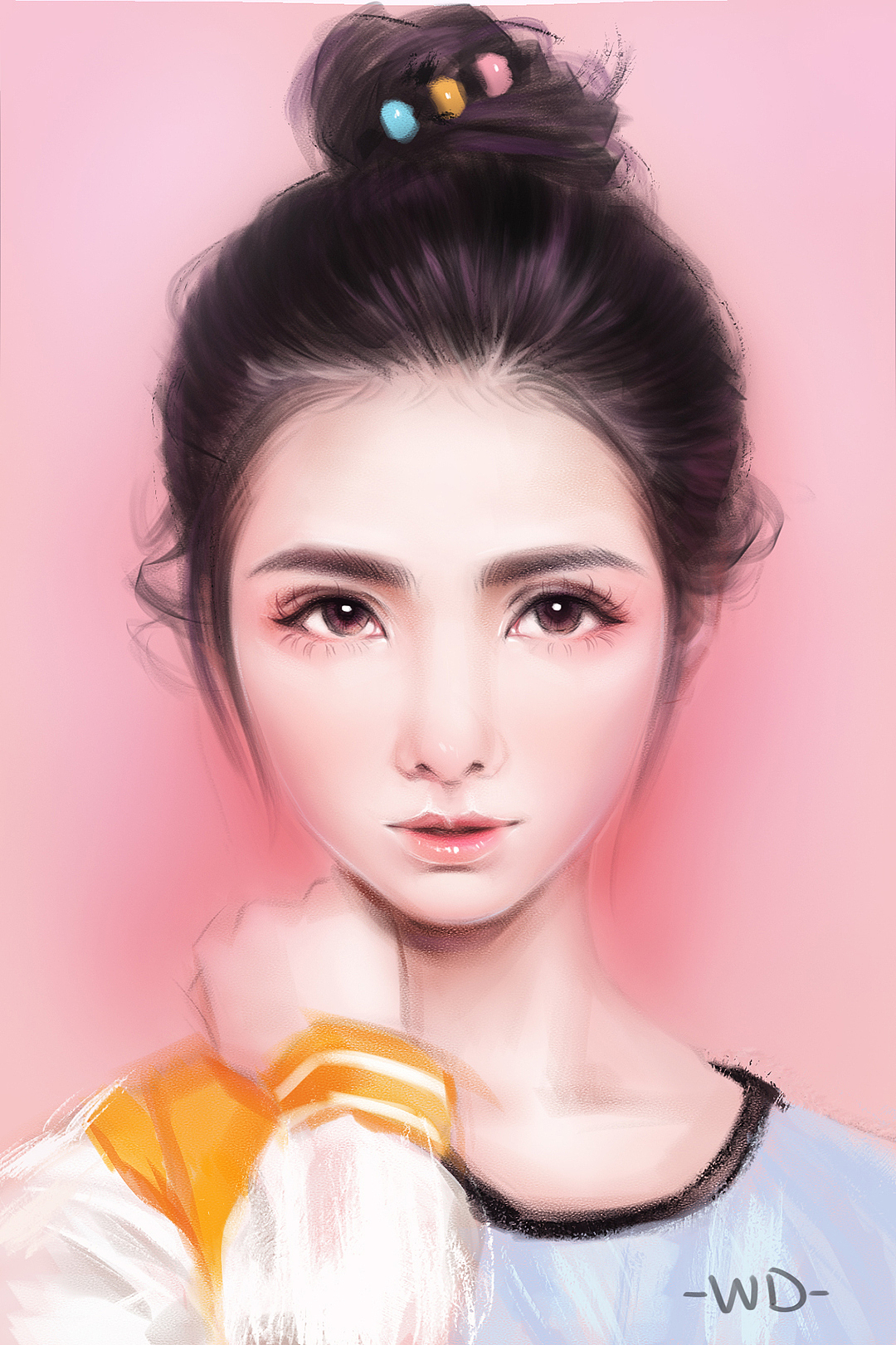 人像练习（图ZMTQ1NTczNTY0） - 创作习作 - 站酷设计师初心插画w原创素材 - 站酷ZCOOL