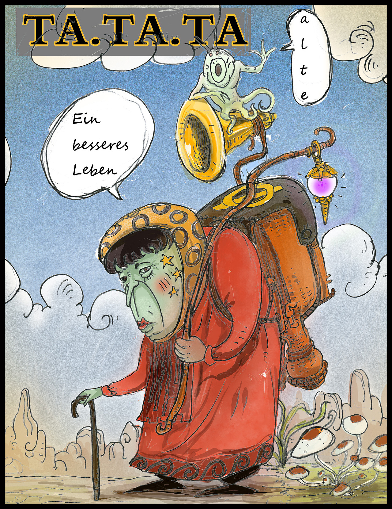 怪人...（图ZODU0MjIyMA==） - 艺术插画 - 站酷设计师我是玖號球原创素材 - 站酷ZCOOL