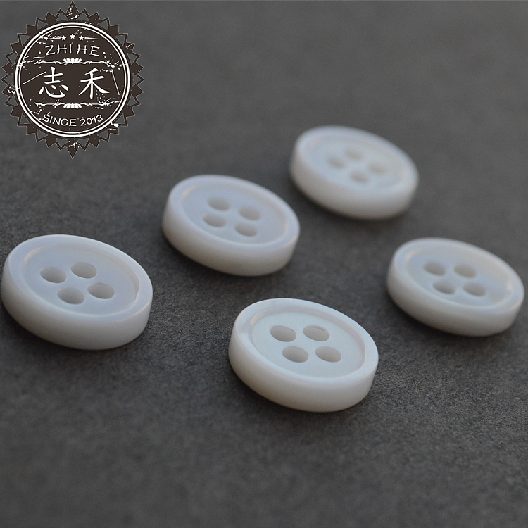 志禾 天然环保白色四眼加厚型细边高级衬衫贝壳纽扣（图ZMTE4NjU0OTQ0） - 其他服装 - 站酷设计师我是清风原创素材 - 站酷ZCOOL