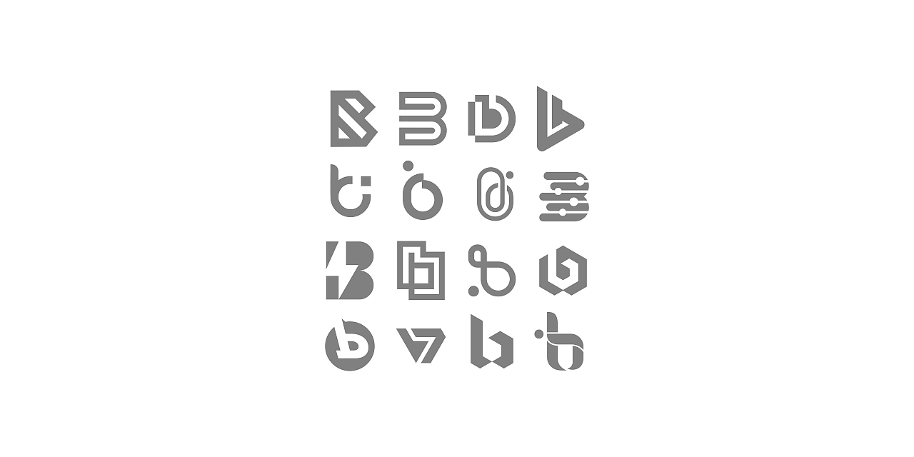 Logo设计合集/字母B/部分商用（图ZMjQ3NTU3NjA4） - Logo - 站酷设计师灼灼设计原创素材 - 站酷ZCOOL