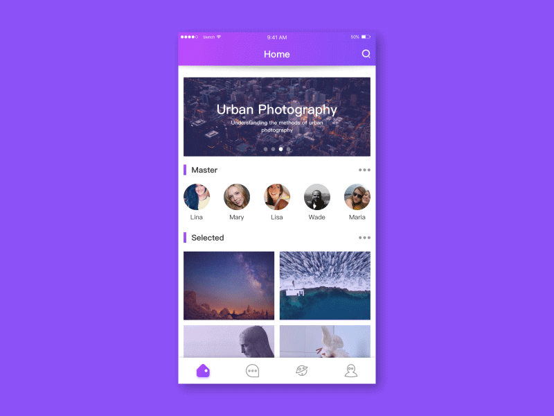 UI animation / user interface