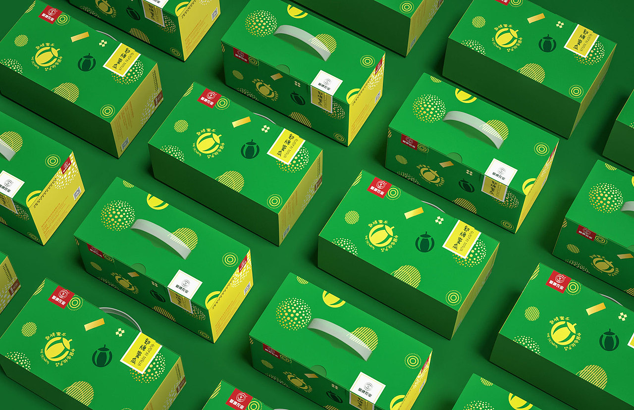 郭牌西瓜x蜜瓜包装设计 农产品设计_星匠品牌设计-站酷zcool