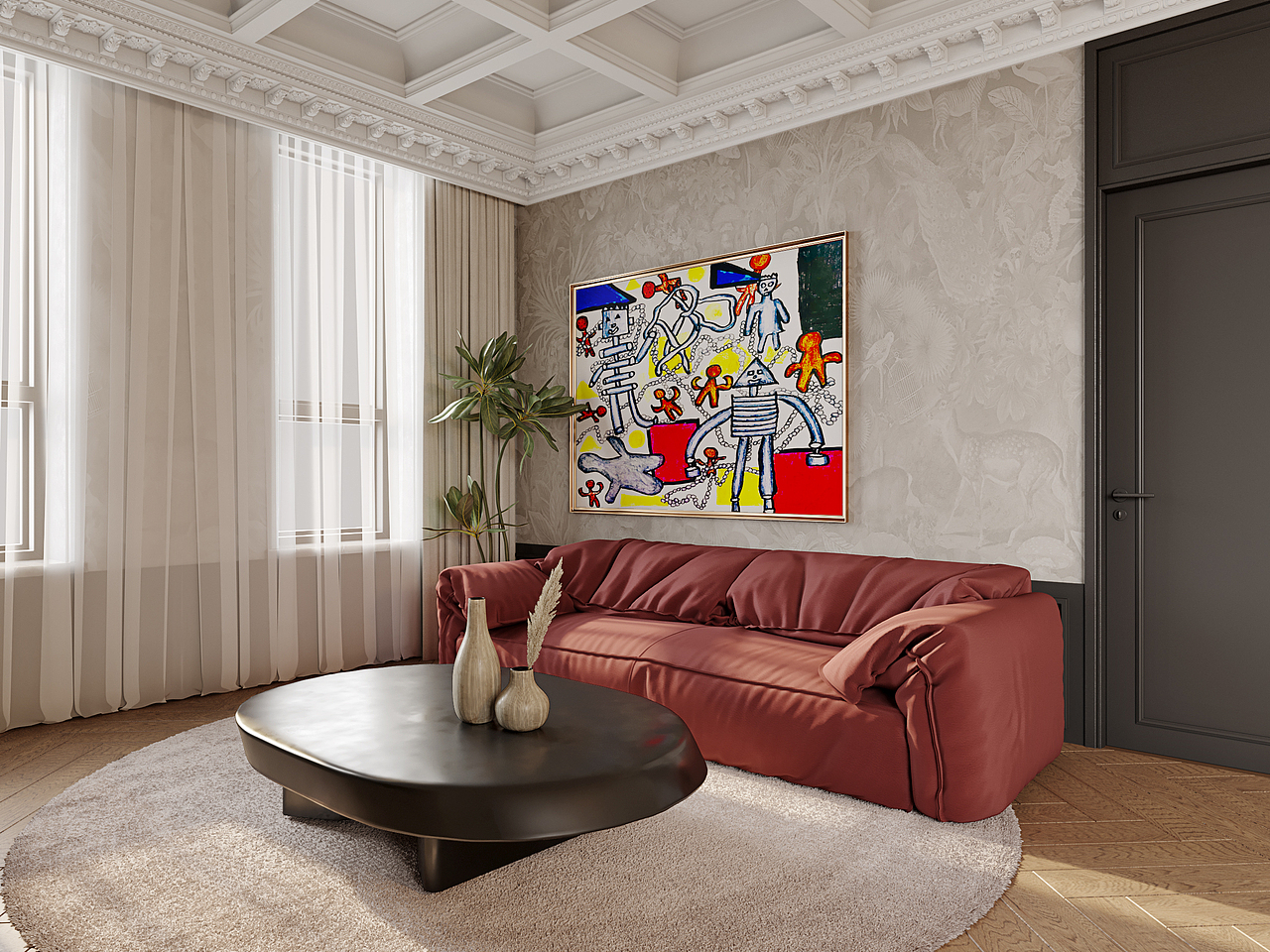 现代家装（图ZMjY2NDQ1MTYw） - 家装设计 - 站酷设计师静静表现原创素材 - 站酷ZCOOL