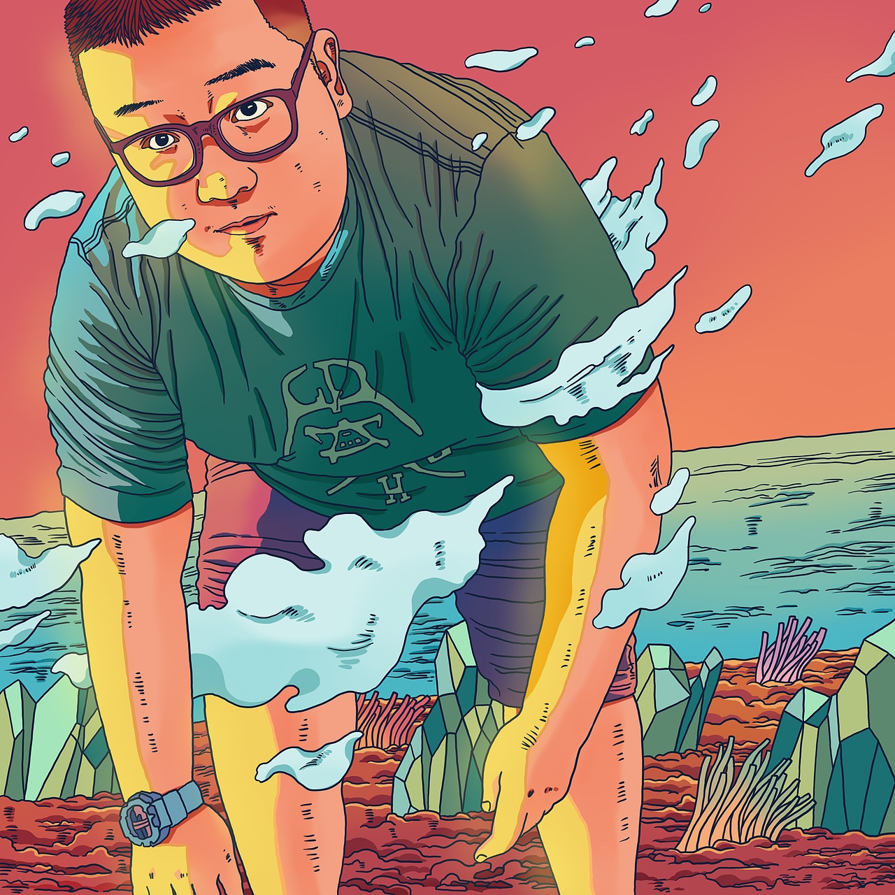 2017年进入尾声的日常小画（图ZOTkyNTE1NzI=） - 创作习作 - 站酷设计师CHOCO__原创素材 - 站酷ZCOOL