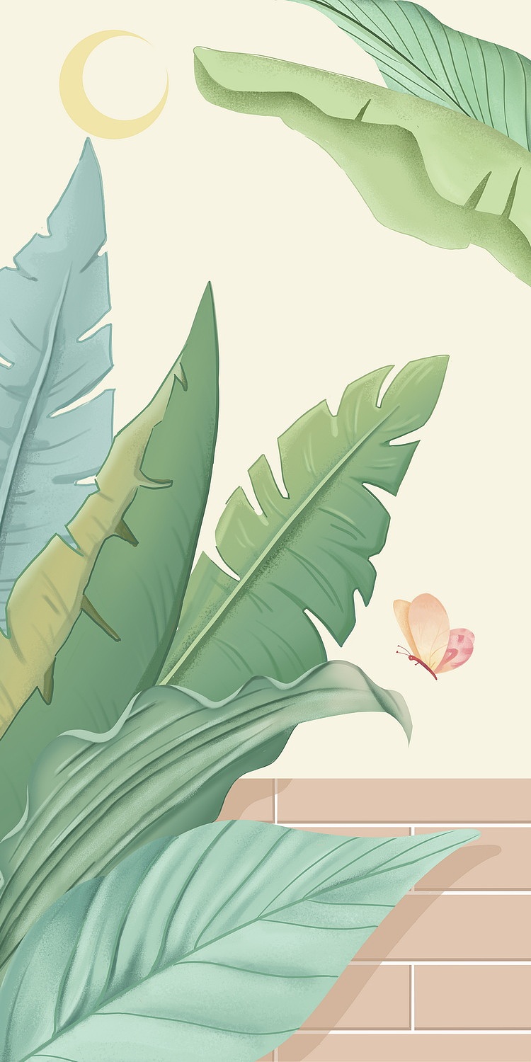 绿植|插画|商业插画|不爱谈天的软骨头 - 原创作品 - 站酷 (zcool)