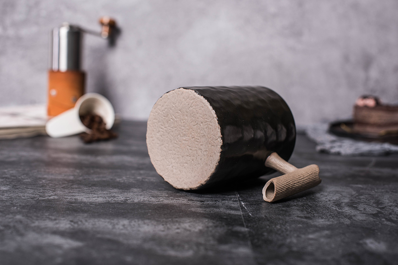 创意杯子枯木握柄（图ZMTI5MTAzNjU2） - 产品摄影 - 站酷设计师不懂摄影先生原创素材 - 站酷ZCOOL