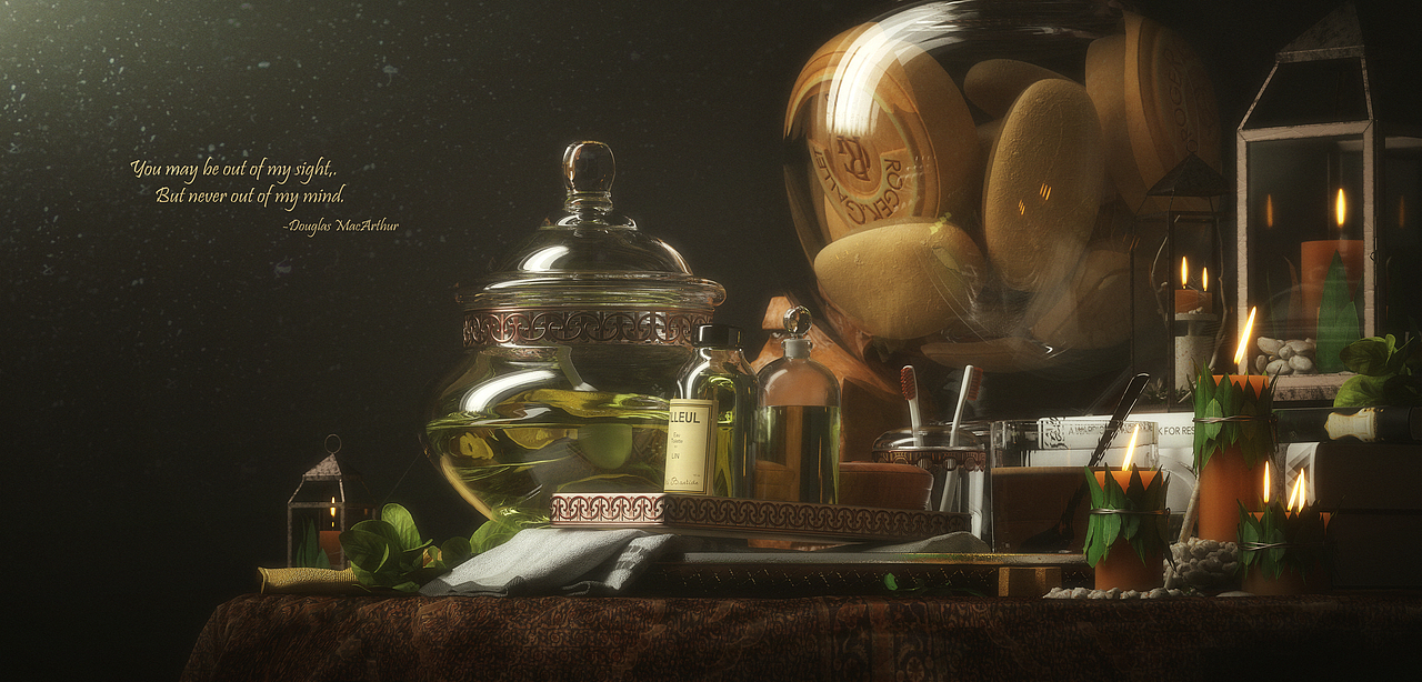 2019C4D+OC个人作品总汇