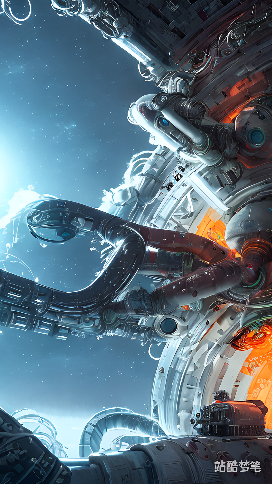 #站酷梦笔#未知宇宙探索