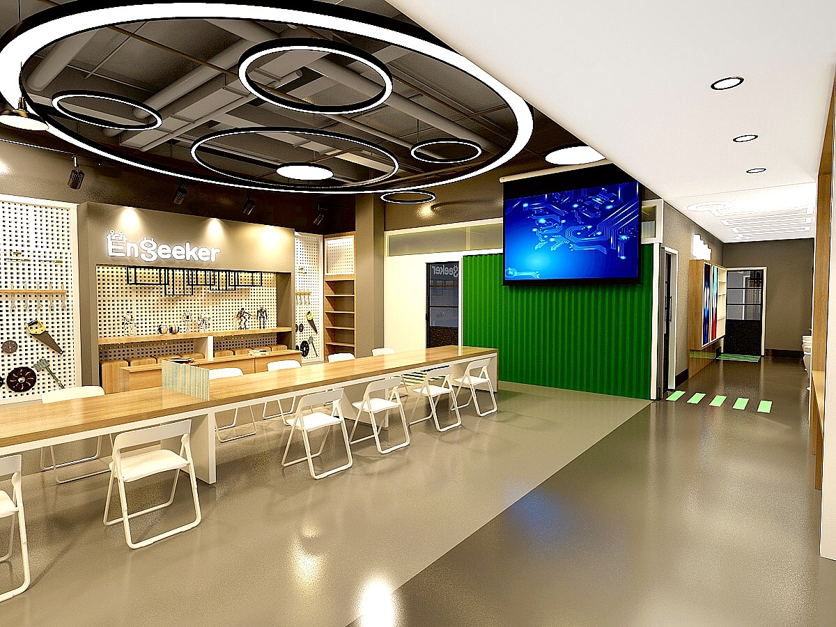 微软✖️硬壳西美儿童编程学校装修设计（图ZMjg5MDIxODcy） - 商业空间设计 - 站酷设计师Joanna爱艺术原创素材 - 站酷ZCOOL