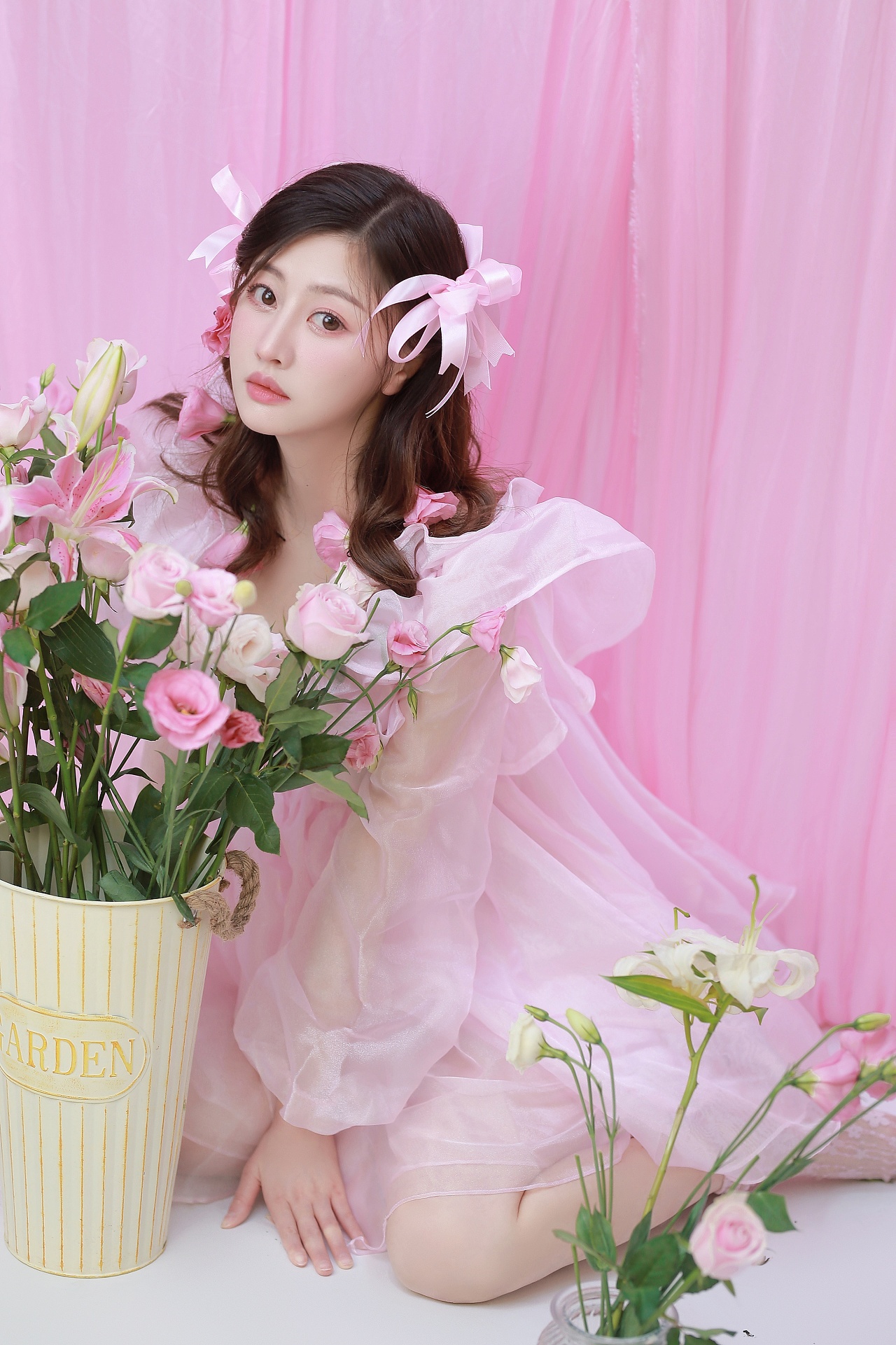 给下个春天打个蝴蝶结96少女写真|韩系画报|摄影|人像摄影|白兔糖