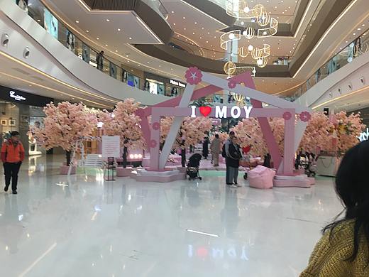 太原茂业天地19年4月份樱花美陈