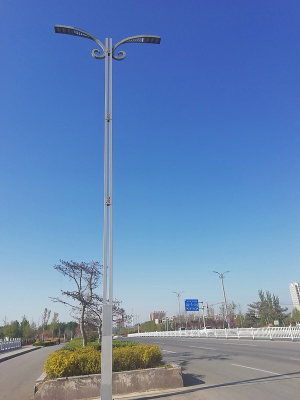 简单大气12米双臂路灯简约高低臂景观灯10米单臂路灯（图ZMjQ2Nzk3MjY0） - 产品摄影 - 站酷设计师世博光电景观灯原创素材 - 站酷ZCOOL