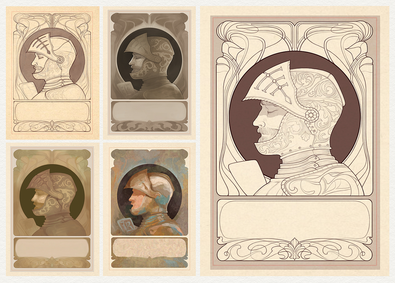 果麦文化《亚瑟王传奇》内文插图（图ZMTkxNDcxMTUy） - 商业插画 - 站酷设计师CzXIE原创素材 - 站酷ZCOOL